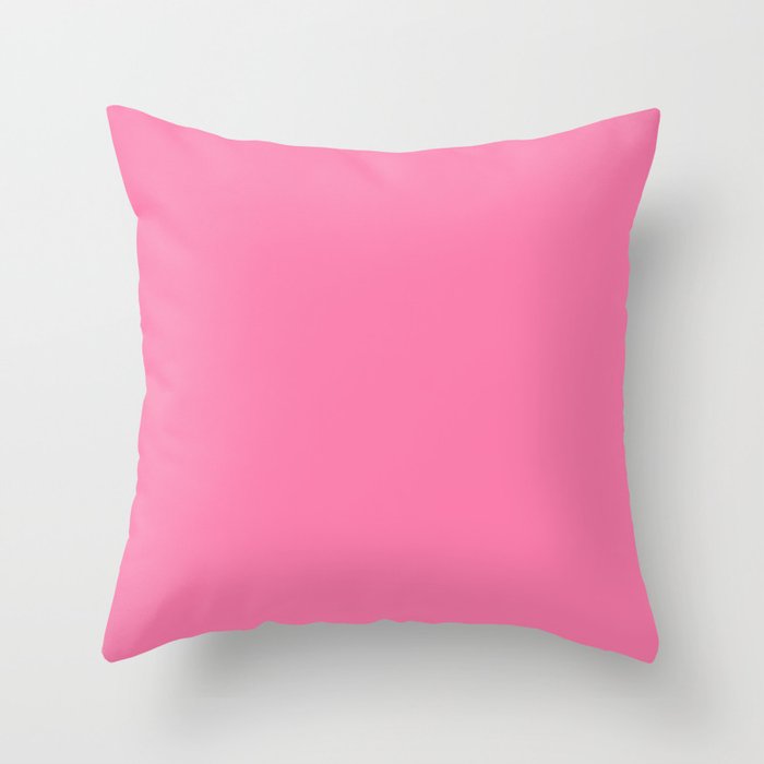 Vibrant Bouquet ~ Pink Throw Pillow