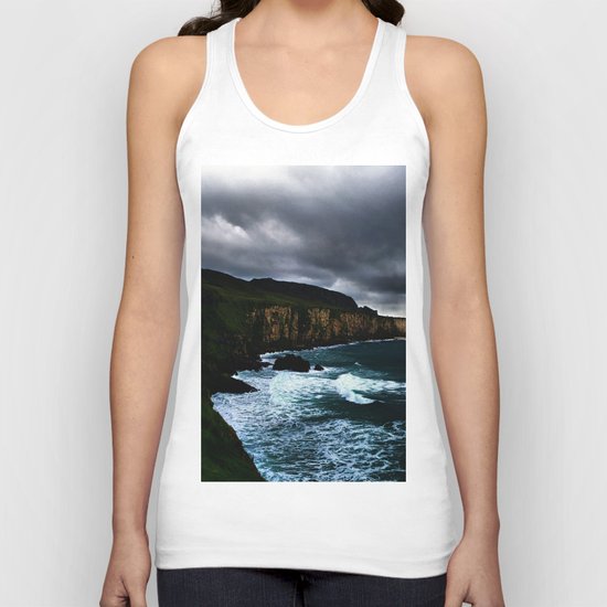 Irish Seascape Unisex Tank Top