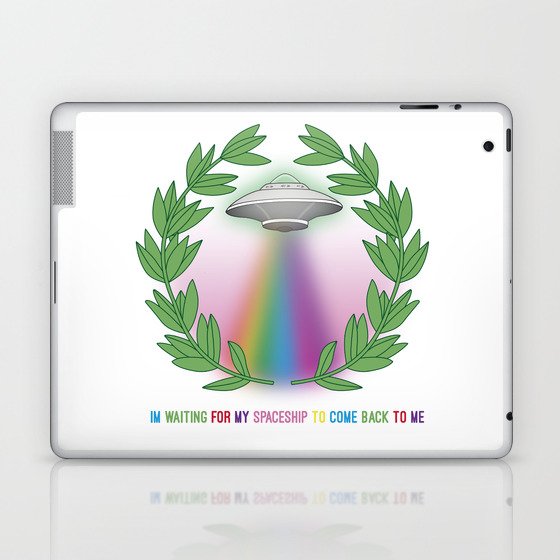 spaceship Laptop & iPad Skin