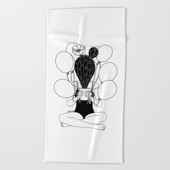 Everyone Hates Me Beach Towel