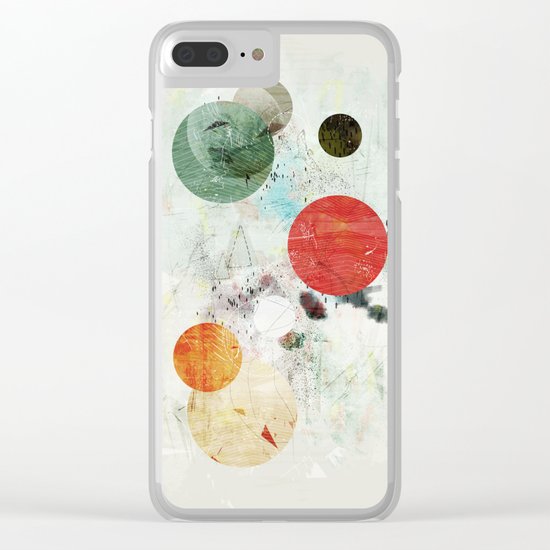 To The Moon and Back Clear iPhone Case