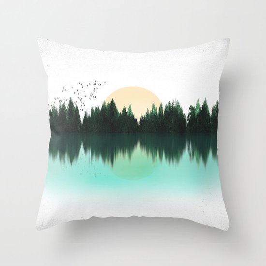 The Sounds of Nature Throw Pillow