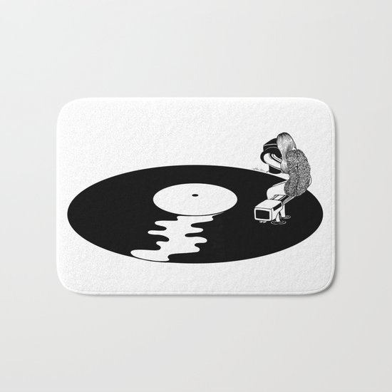 Don't Just Listen, Feel It Bath Mat