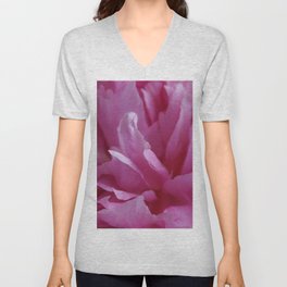 Peony 1 V Neck T Shirt