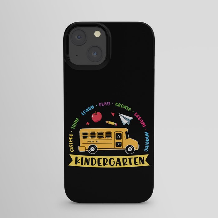 Kindergarten School Bus iPhone Case