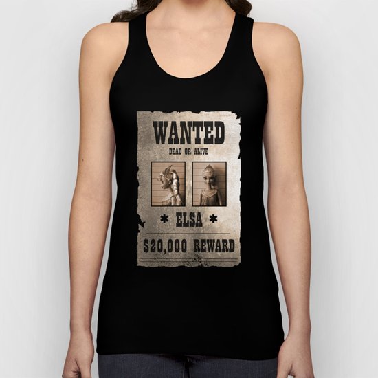 Elsa - Wanted Unisex Tank Top