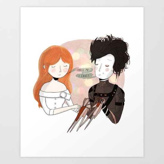 Hold Me Art Print