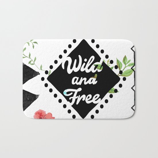Wild and Free Bath Mat