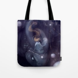 Pearly Glow Tote Bag