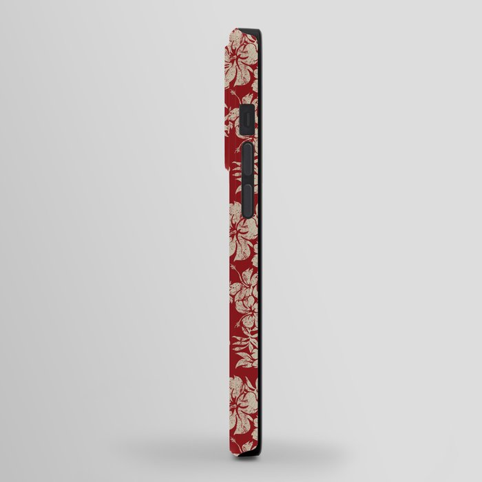 Club Surfing Longboard Surf Logo and Hibiscus Hawaiian Print
