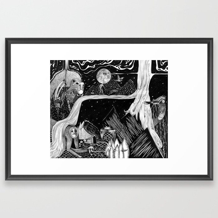 Moonlight Sonata Framed Art Print