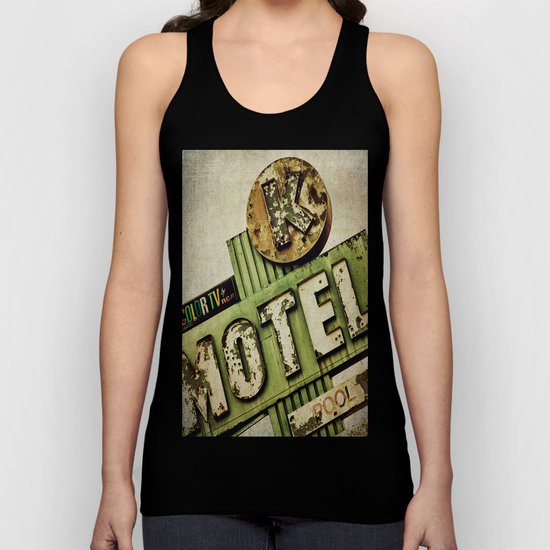 Circle K Motel Sign Unisex Tank Top