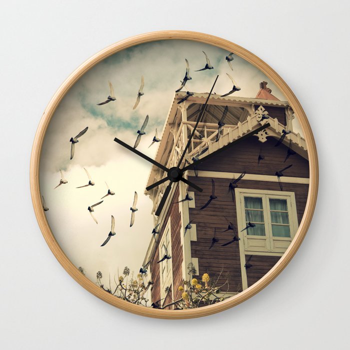 Strange House Wall Clock