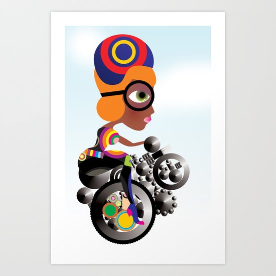 Bike Art Print