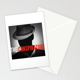 The Conspirators Podcast Show Art Stationery Cards