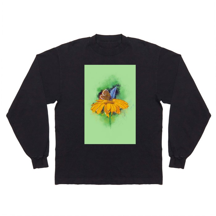 Magical butterfly of many colours Long Sleeve T Shirt