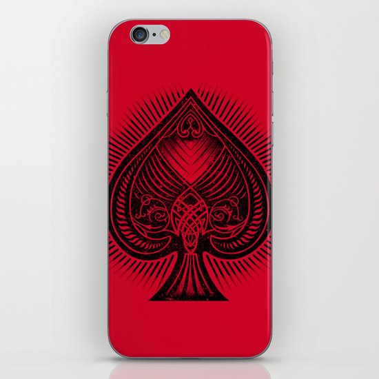 Lucky Spade iPhone & iPod Skin