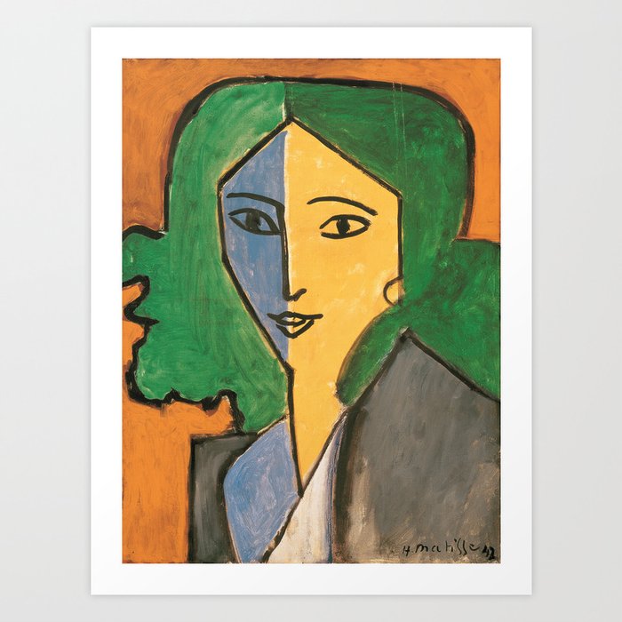 Portrait of Lydia Delectorskaya - Henri Matisse Art Print