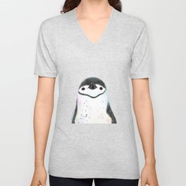 Chinstrap Penguin V Neck T Shirt