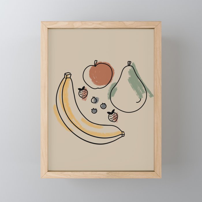 Fruit Untitled  Framed Mini Art Print