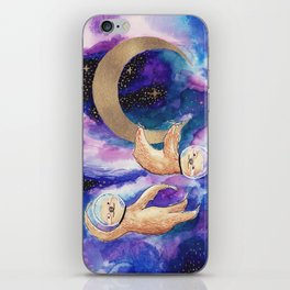 Sloths in Space iPhone Skin