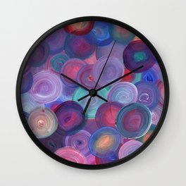 Bag of Marbles - Circle Abstract Wall Clock
