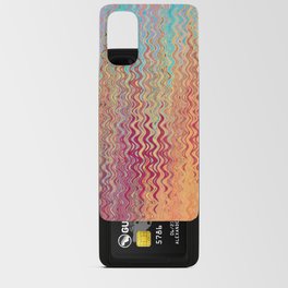 Colorful Wavy Lines Android Card Case