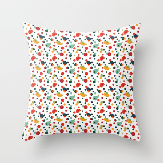 Spots Throw Pillow