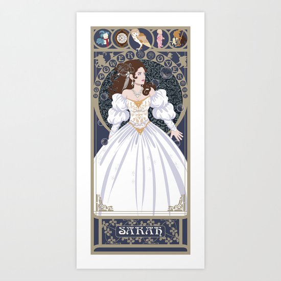 Sarah Nouveau - Labyrinth Art Print
