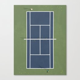 Tennis Court | Match Point  Canvas Print