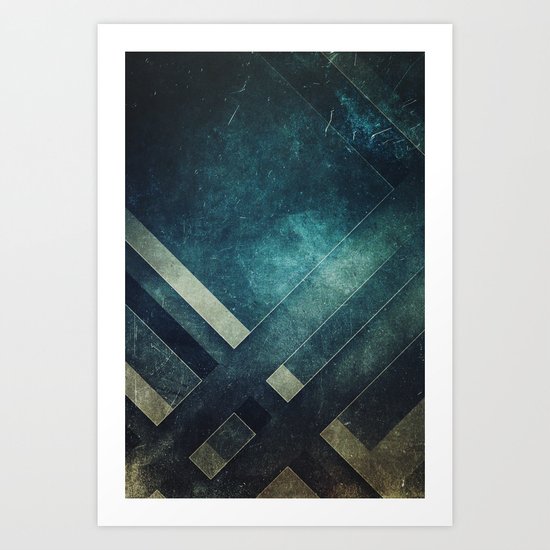 Dreaming in levels Art Print