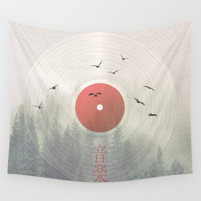 The Sounds Of Nature Wall Tapestry