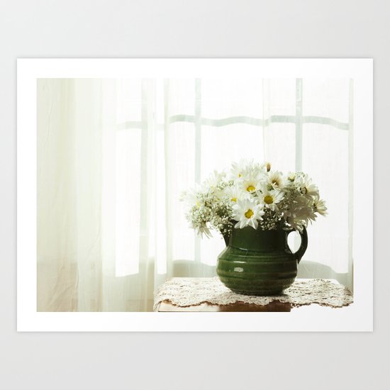 A Bunch of Daisies Art Print