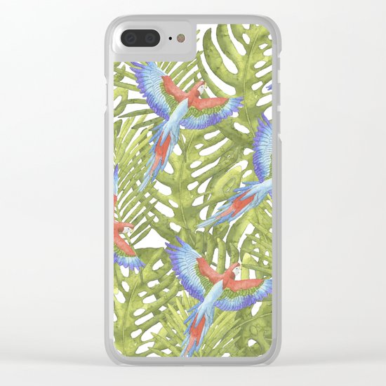 Macaw Clear iPhone Case