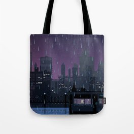 Rain over Carbon Valley Tote Bag