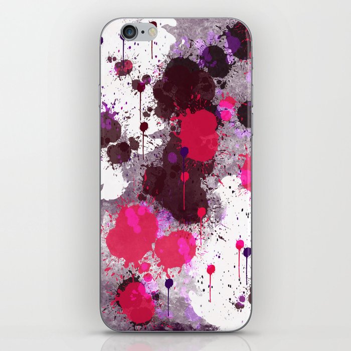 A Study in Blood Spatter Analysis iPhone Skin