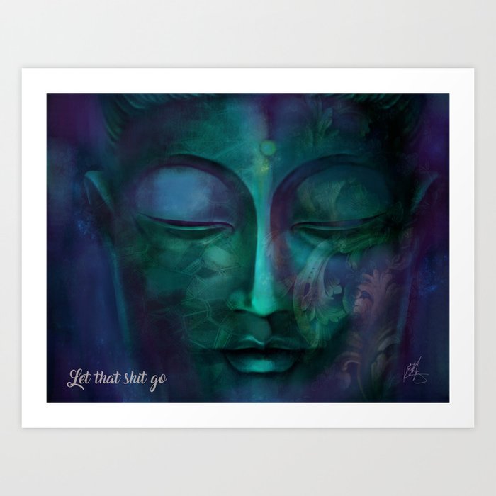 Buddha Art_ Art Print