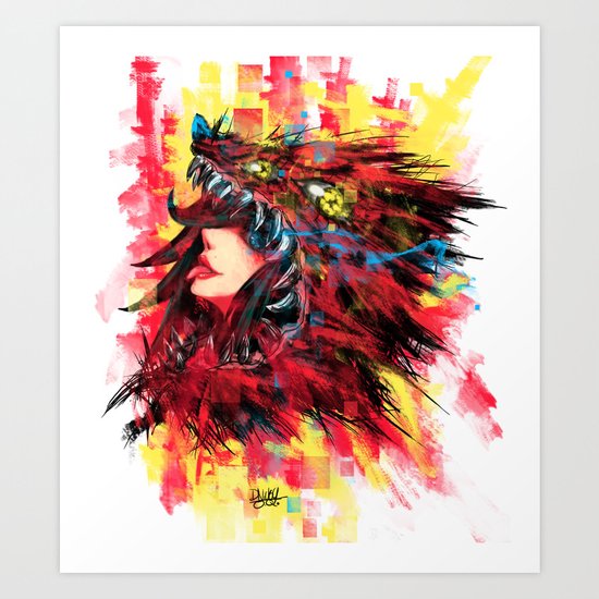 Hell me Art Print
