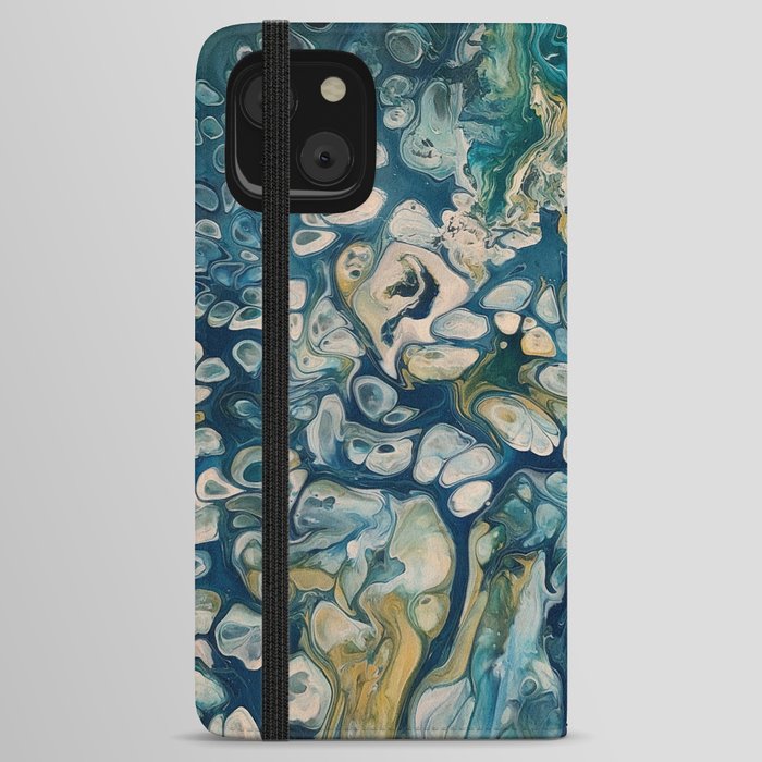 Underwater Abstract Fantasy iPhone Wallet Case