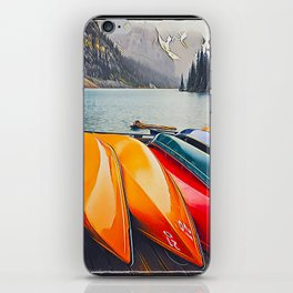 Canoes iPhone Skin