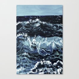 ocean surf day Canvas Print
