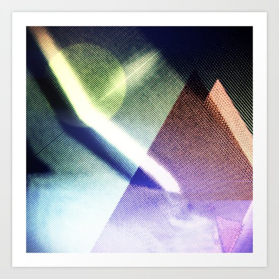 MOONLIGHT_COLOR Art Print