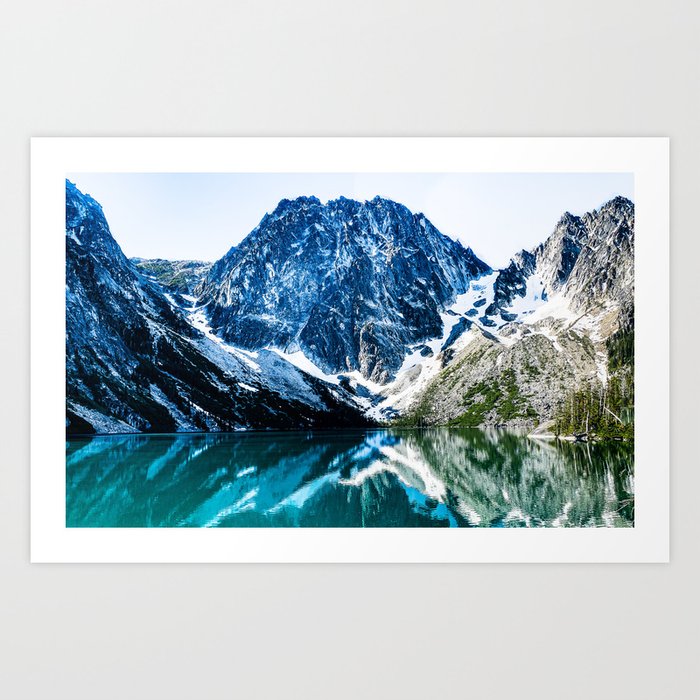 Alpine Lakes Wilderness Colchuck Lake #2  Art Print