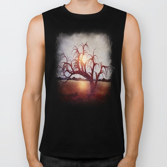 Dark autumn II Biker Tank