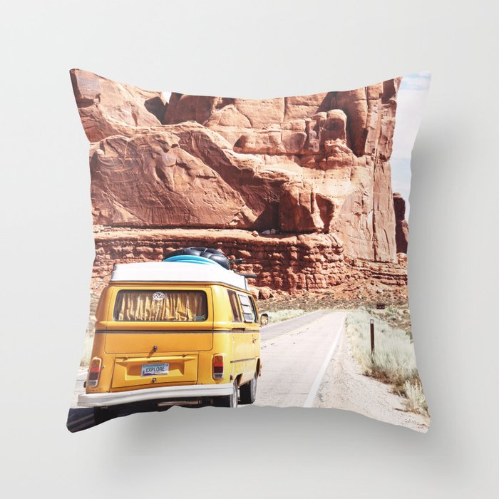 Explore Arizona Throw Pillow