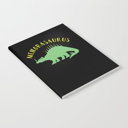 Menosaurus Dinosaur Menorah 2021 Hanukkah Notebook
