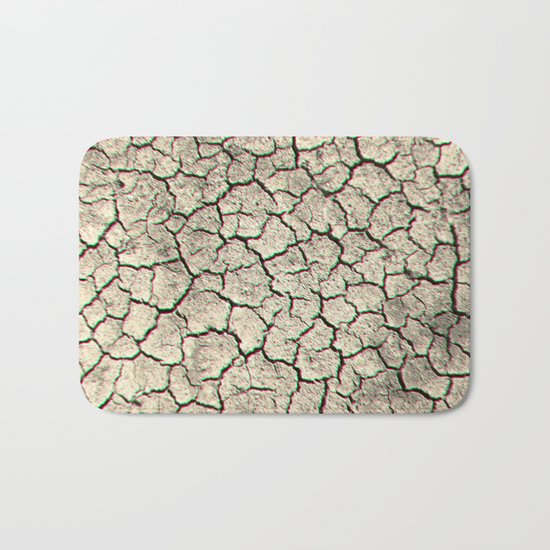 Glitchy desert Bath Mat