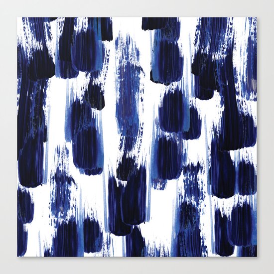 Blue mood Canvas Print