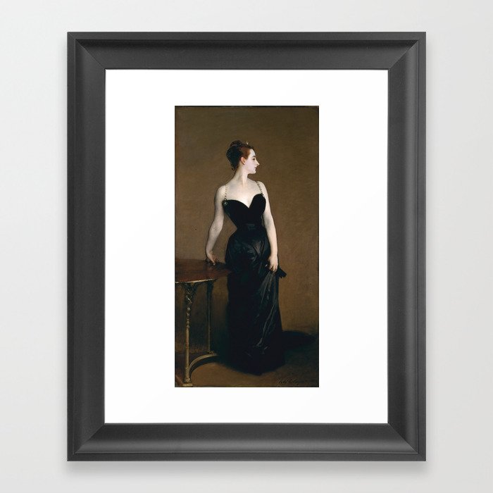 Madame X by John Singer Sargent, 1884 Framed Art Print
