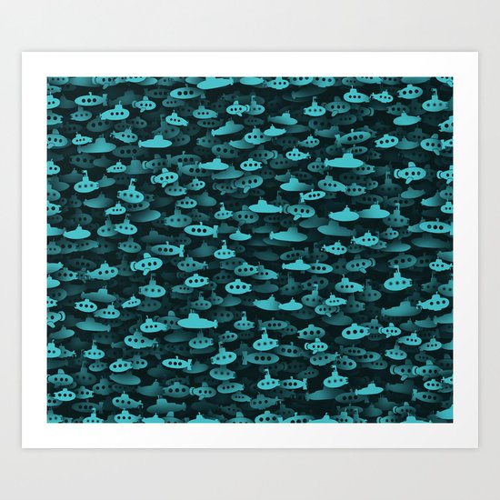 submarines Art Print